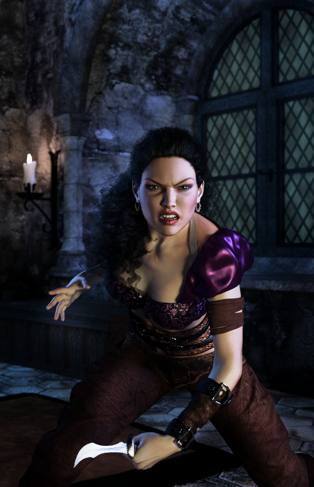 Thief - Blender, Daz3D, Photoshop